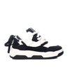 Tenis blanco x negro para mujer KF05-Z398
