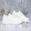 Tenis blanco para mujer KF06-Z477