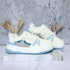 Tenis blanco x azul para mujer KF07-Z477