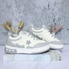 Tenis blancox gris para mujer KF09-Z477
