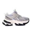 Tenis beige x gris para mujer L2453-Z399