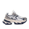 Tenis blanco x azul para mujer L2453-Z399