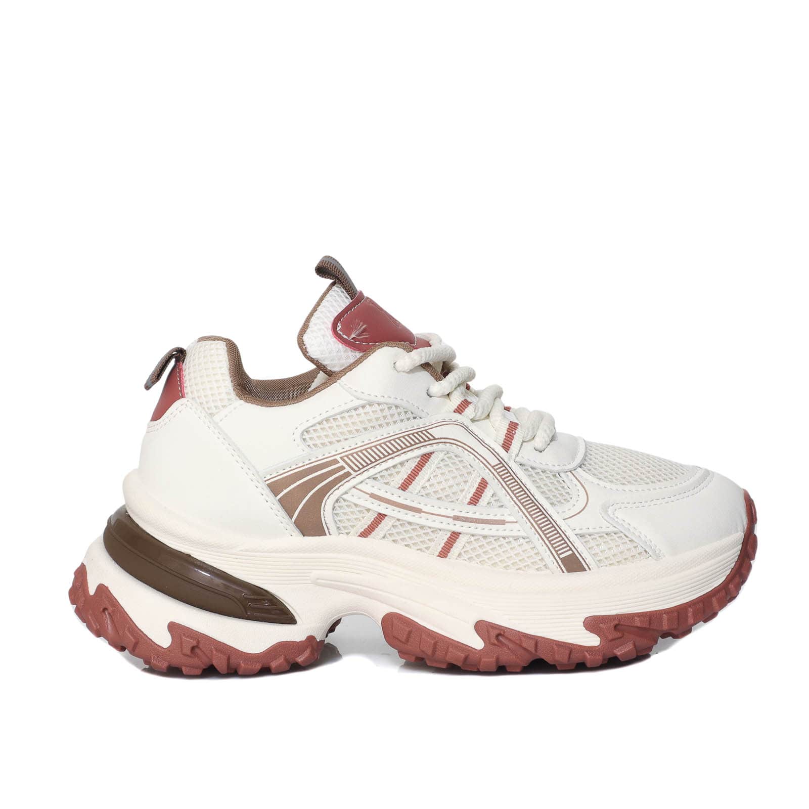 Tenis blanco x nude para mujer L2454-Z399