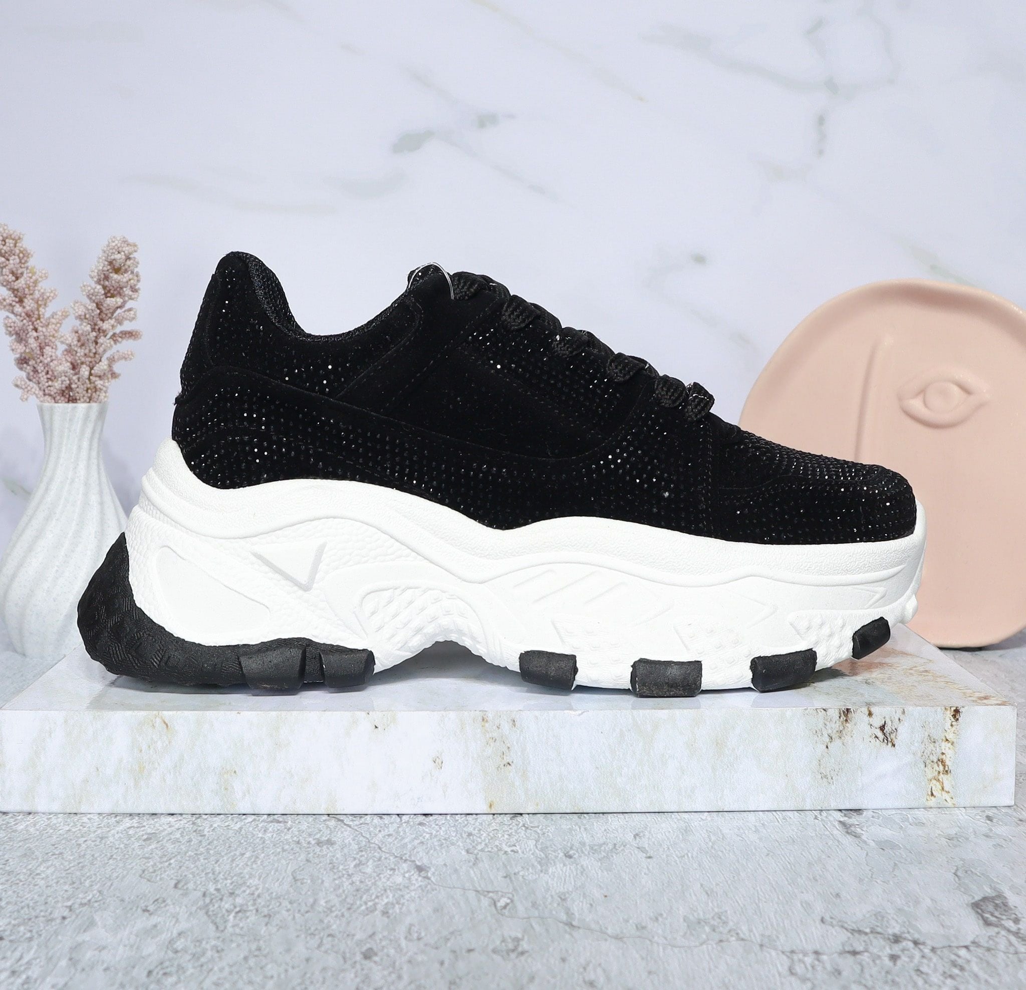Tenis negro para mujer MARA-Z569