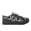 Tenis negro x talco media para mujer TA1008