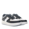 Tenis blanco x negro para mujer TA1014