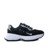 Tenis negro x plata para mujer TA1059