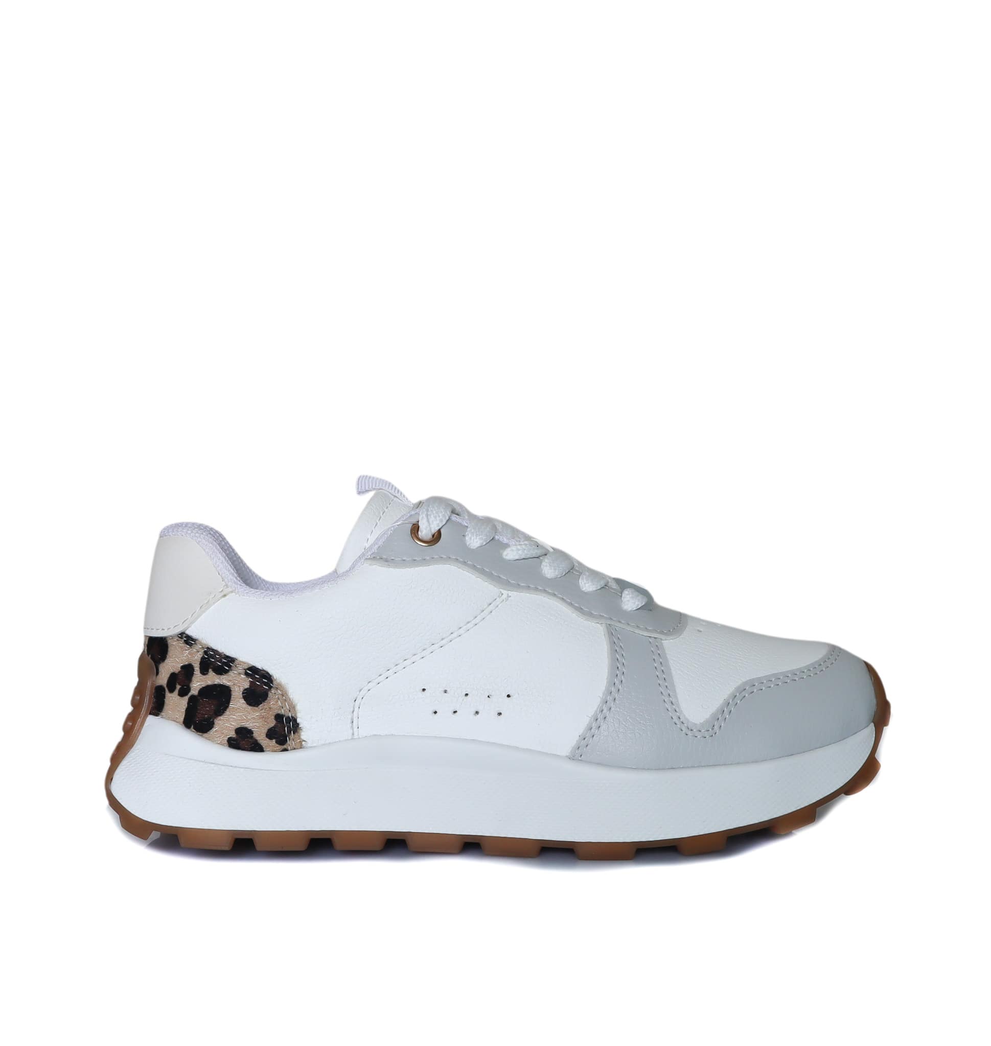 Tenis talco x gris x animal print para mujer TA1070