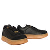 Tenis negro x carnaza para mujer TA1072