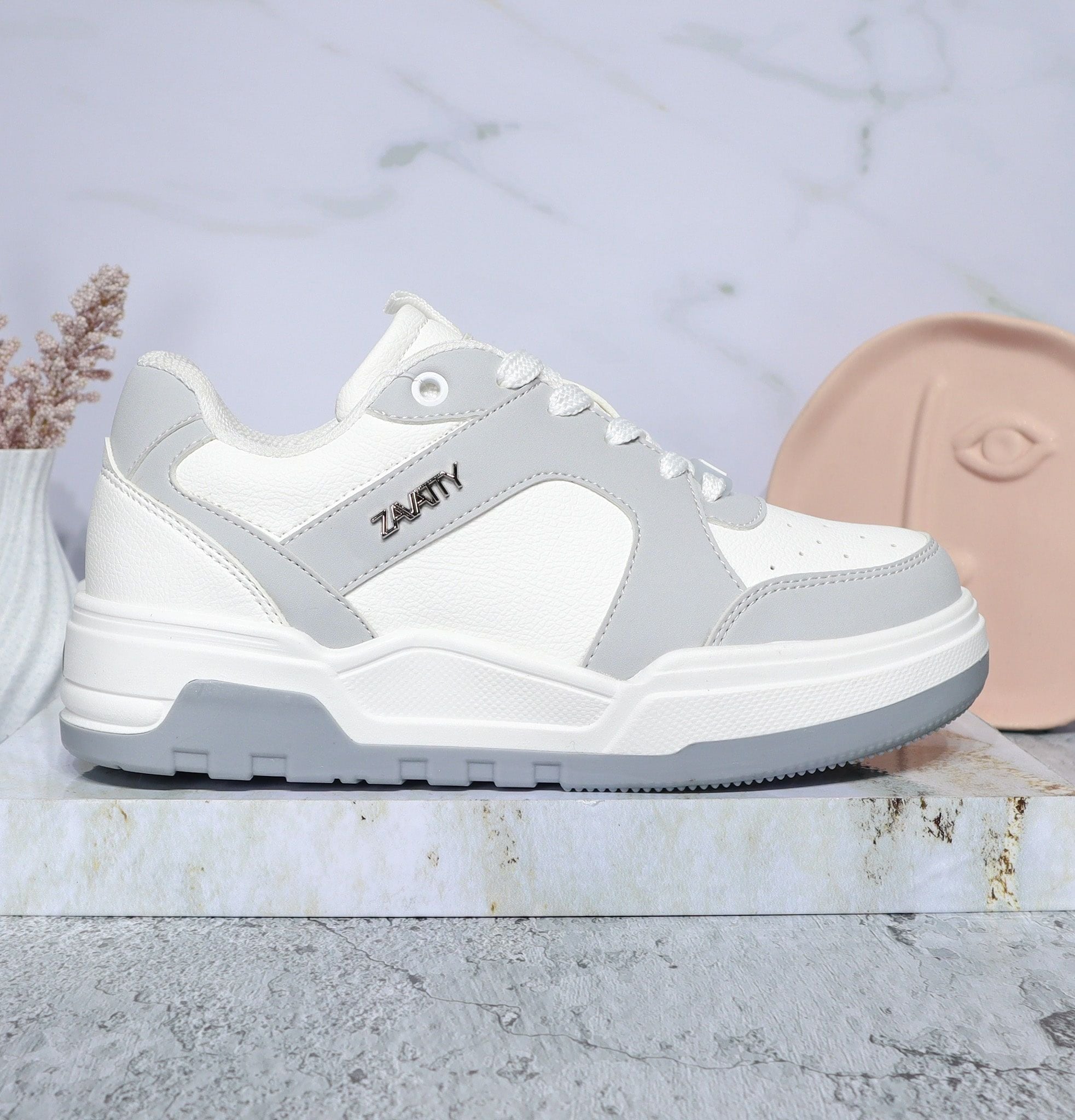 Tenis talco x gris para mujer TA1083