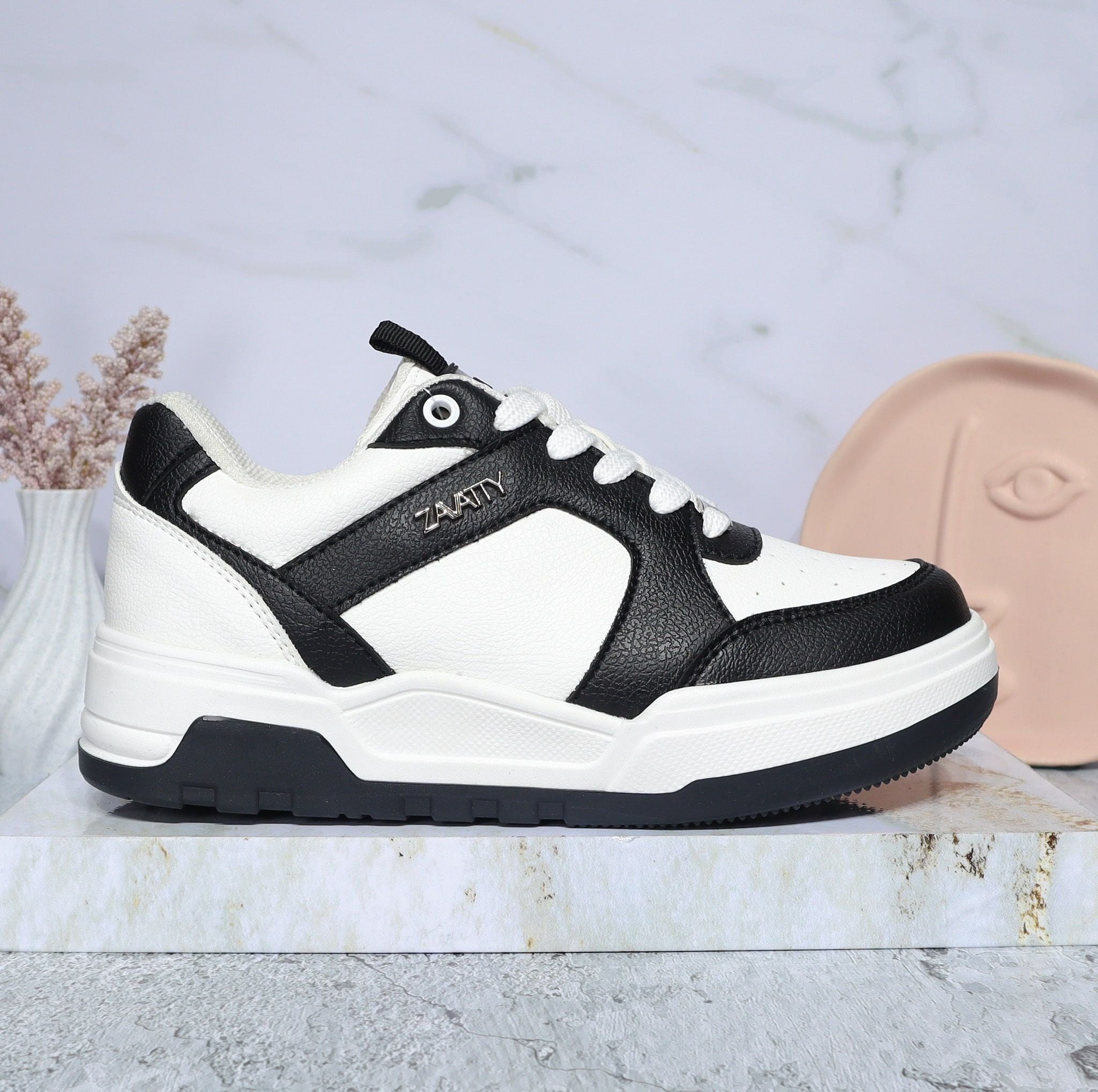 Tenis talco x negro para mujer TA1083