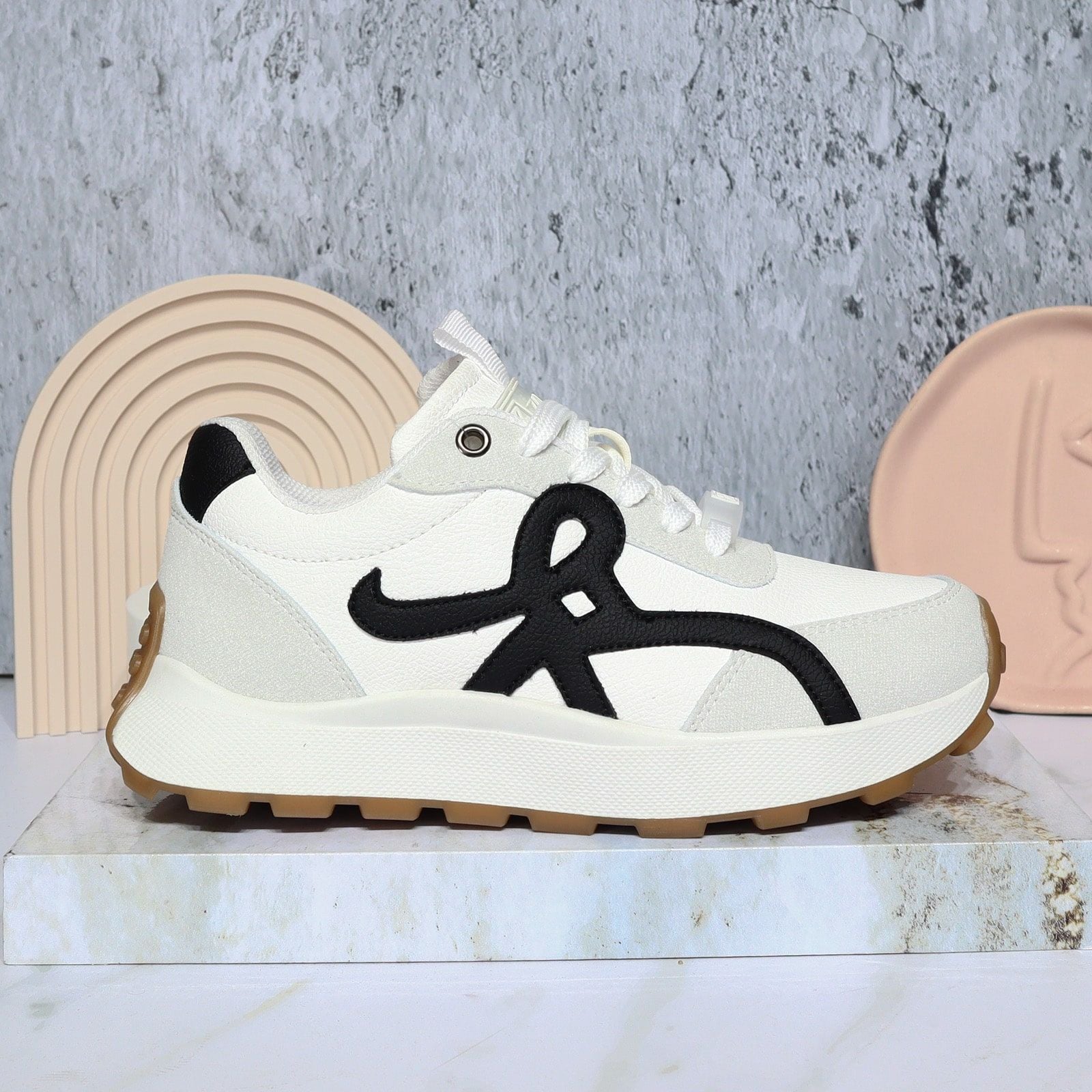 Tenis talco x negro para mujer TA1101