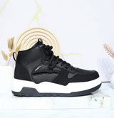 Botin deportivo negro para mujer TA1294