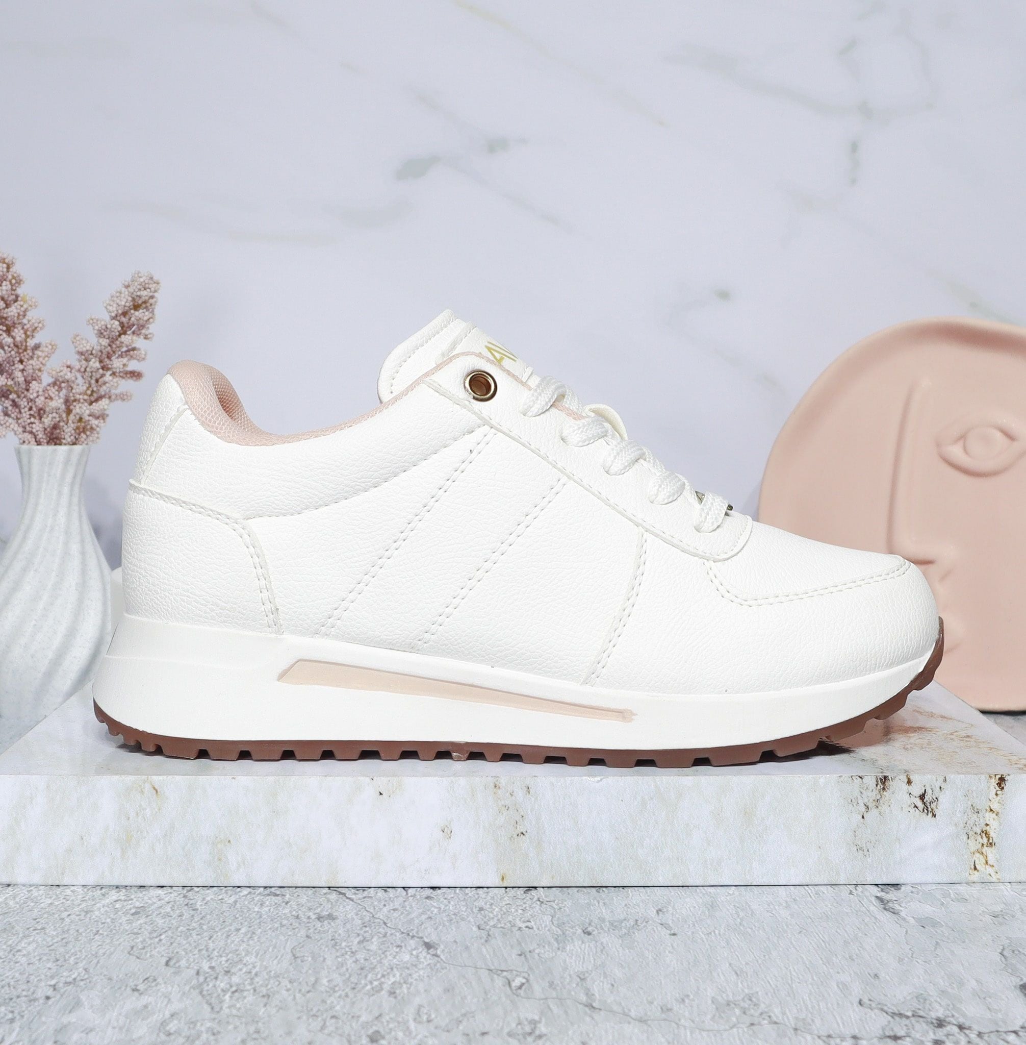 Tenis blanco para mujer TA744