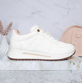Tenis blanco para mujer TA744