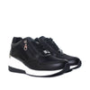 Tenis negrox tela para mujer TA809