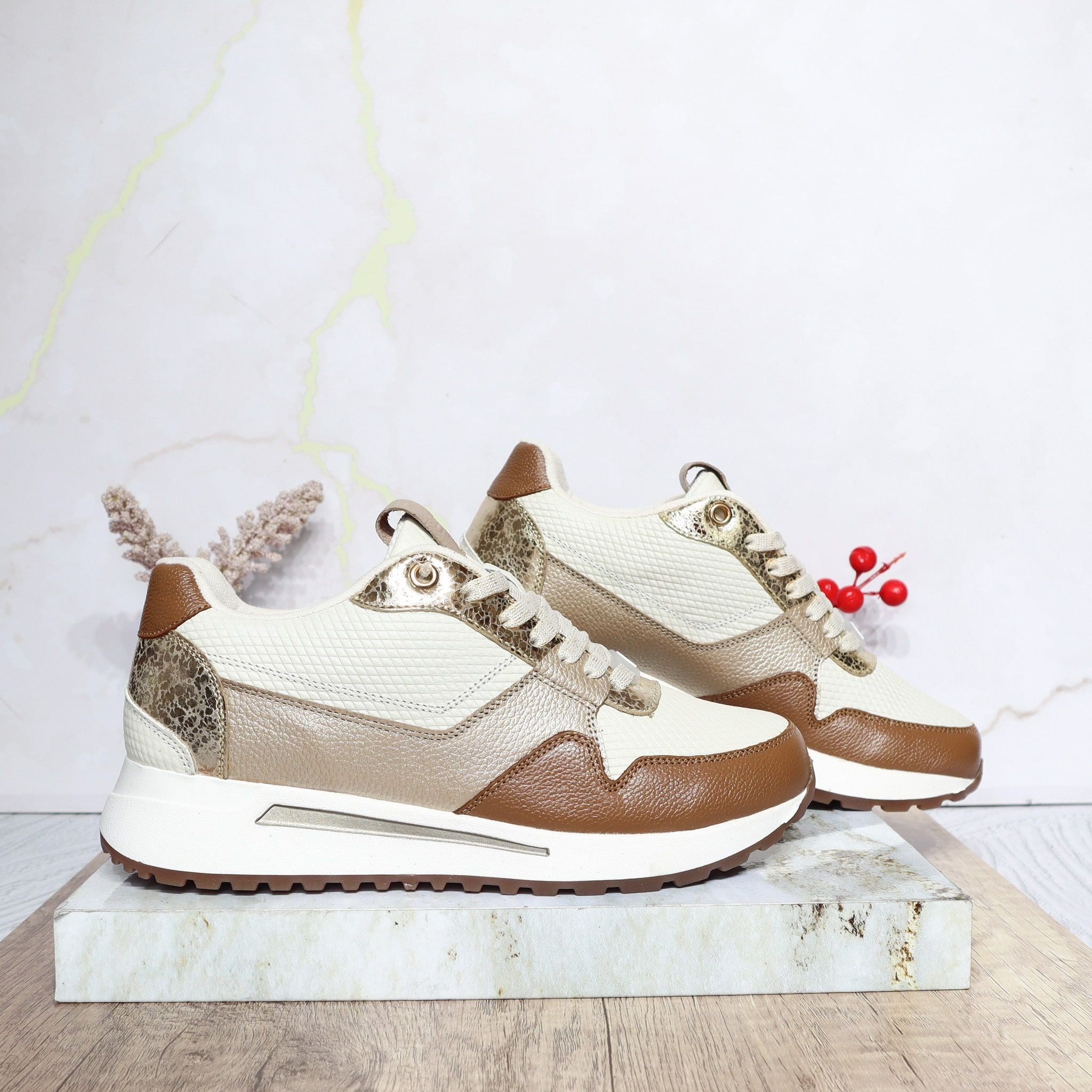 Tenis talco x miel x folia para mujer TAC1043