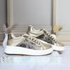 Tenis dorado x folia para mujer TAC1045