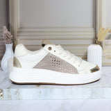 Tenis talco x dorado para mujer TAC1045