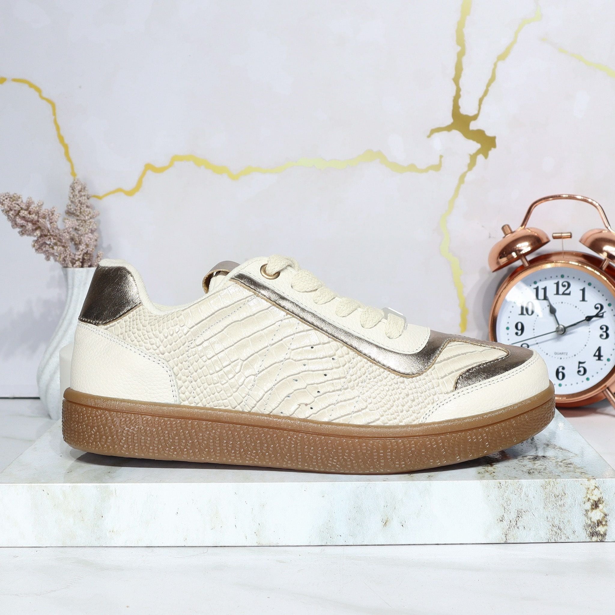 Tenis talco cuero para mujer TAC1047