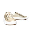 Tenis dorado folia para mujer TAC945