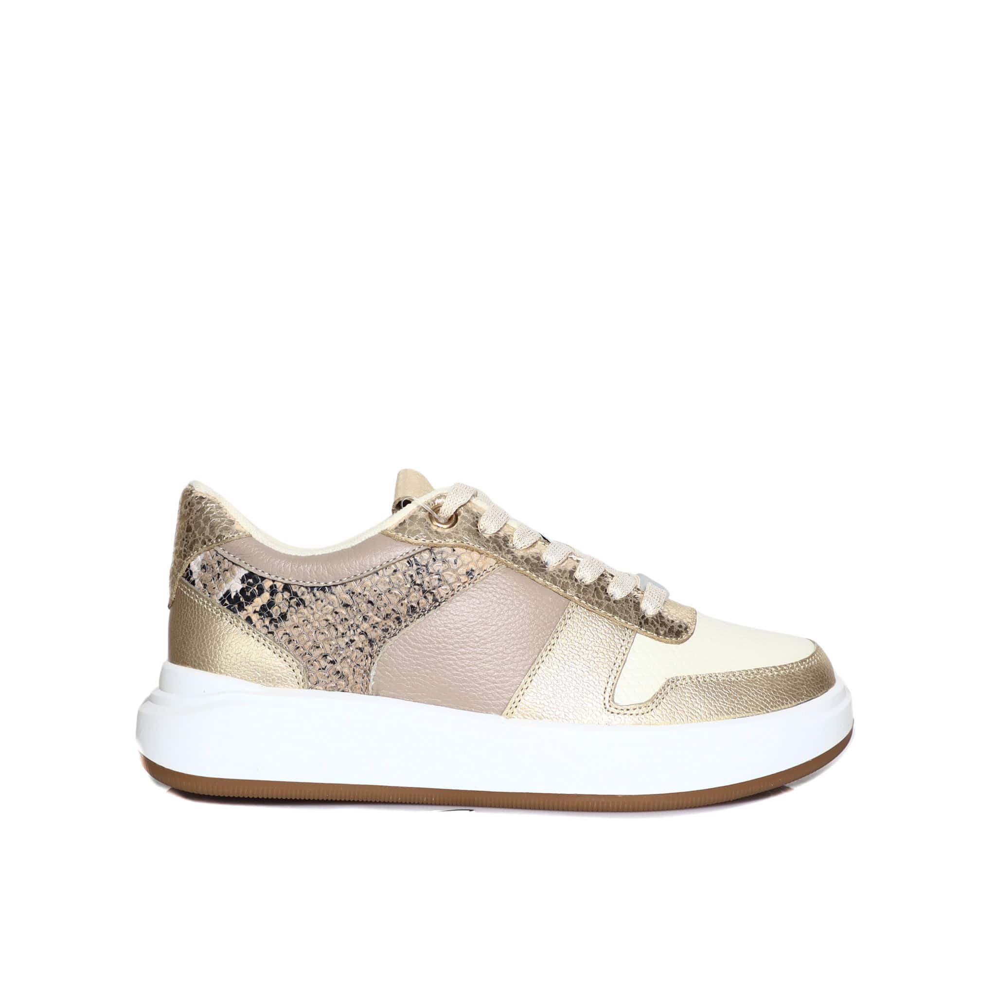Tenis talco x dorado para mujer TAC946