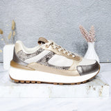 Tenis talco x champaña x plomo para mujer TAC948