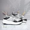 Tenis negro x plata para mujer TAC953