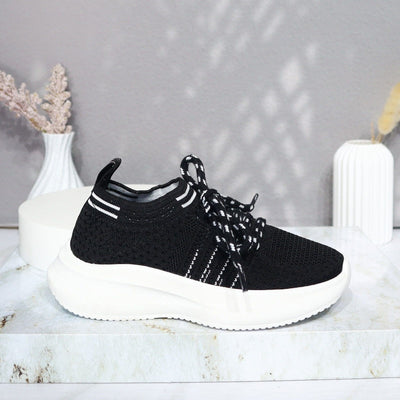 Tenis negro para niña PN1-1-Z400