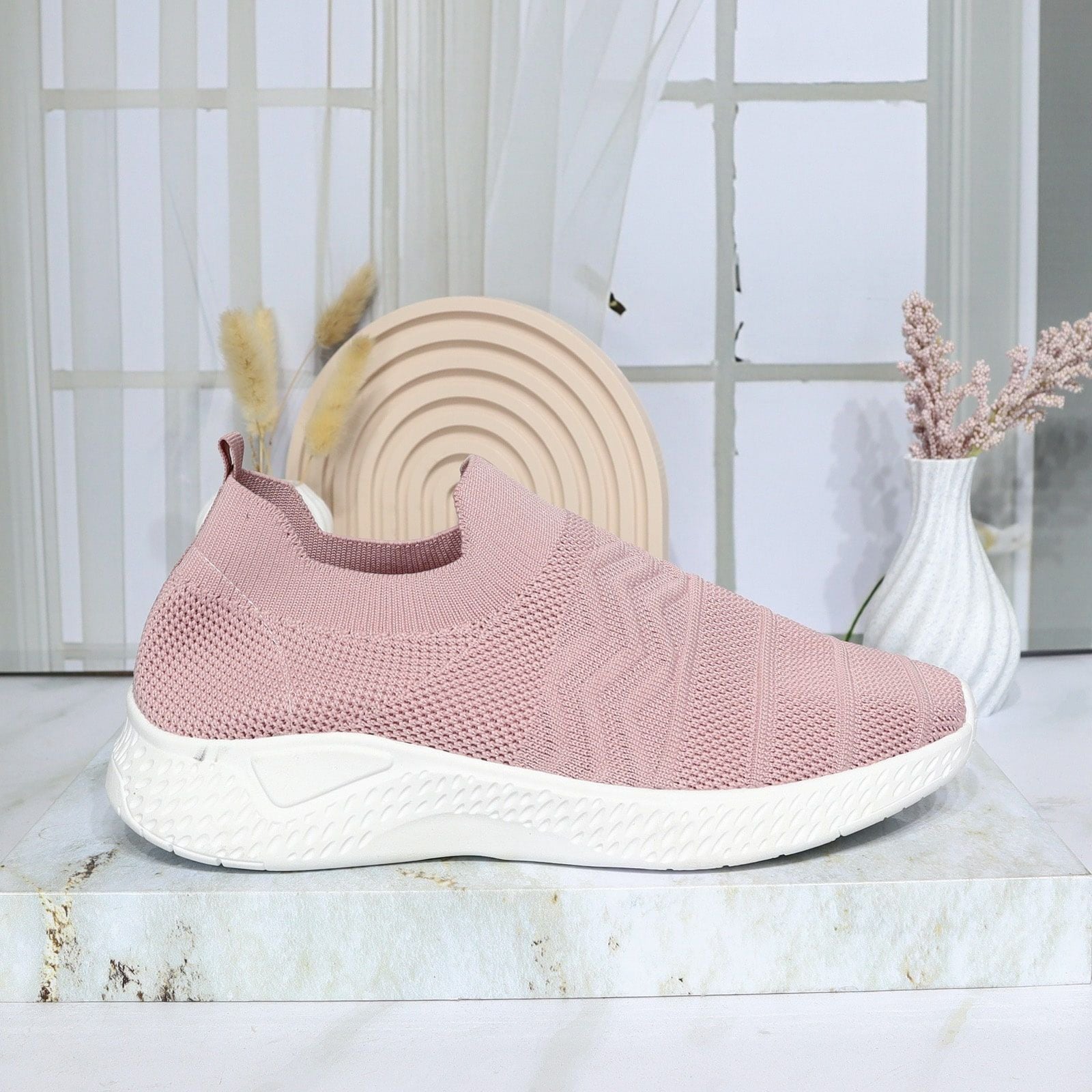 Tenis rosa para mujer P73-Z400