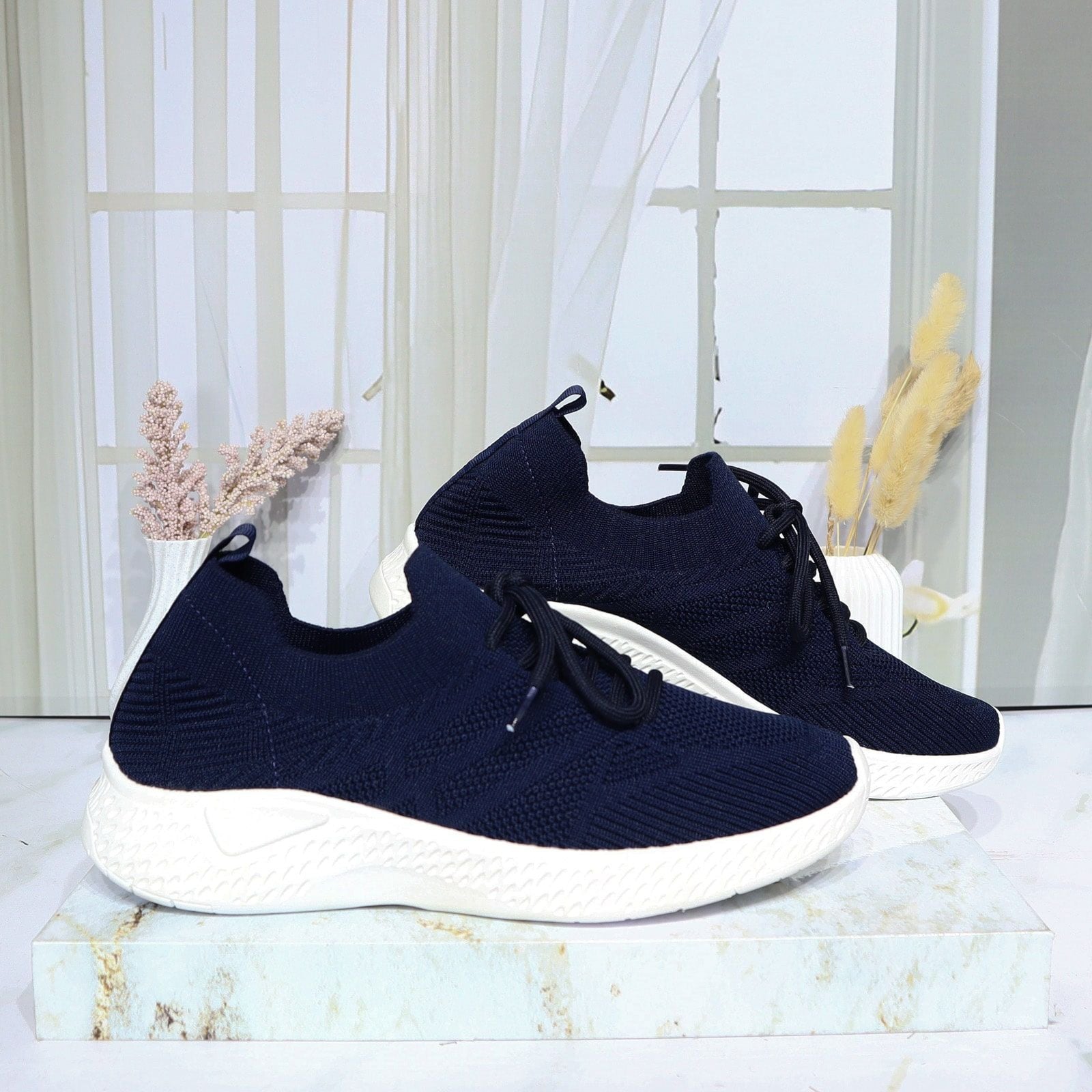 Tenis azul oscuro para mujer P58-Z400