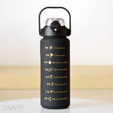 Set de 4 termos con stiker decorativos