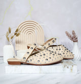 Baleta beige para mujer 443-Z191