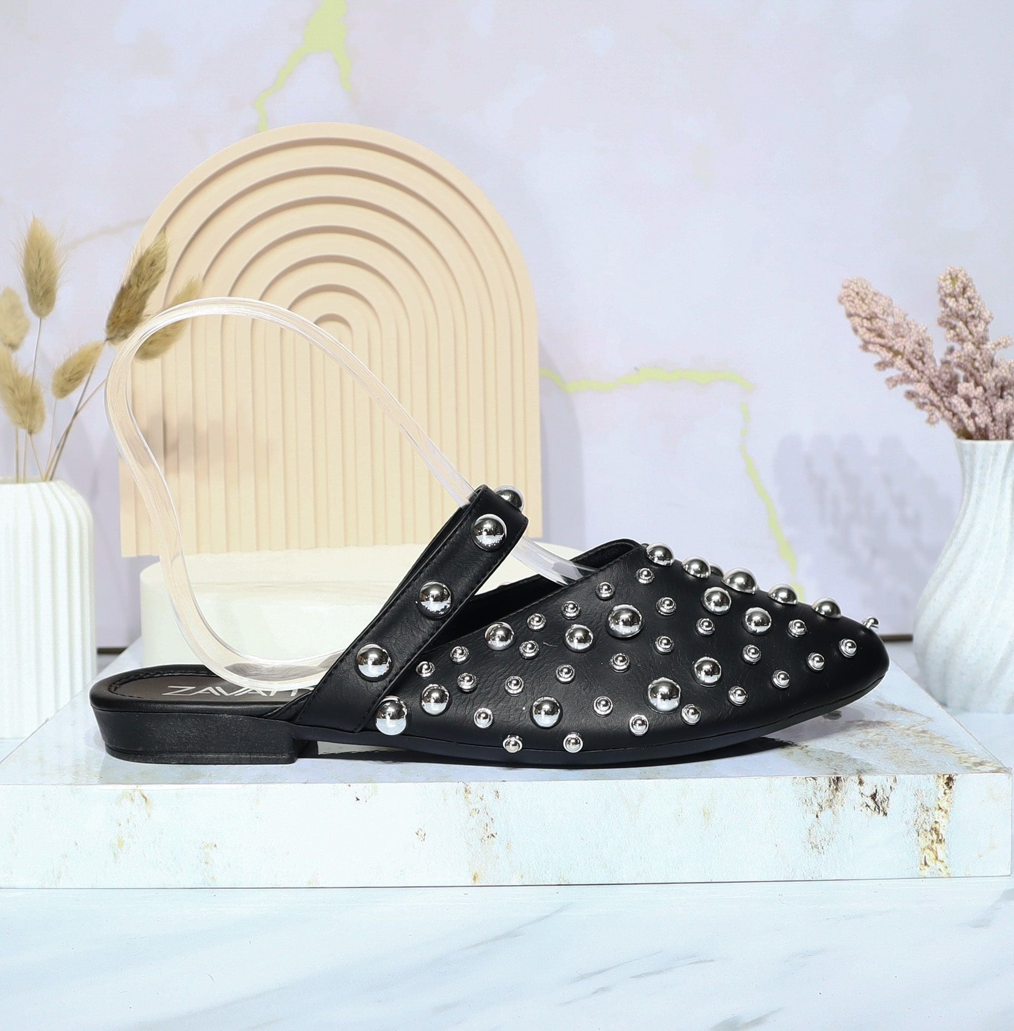 Baleta negro para mujer 443-Z191