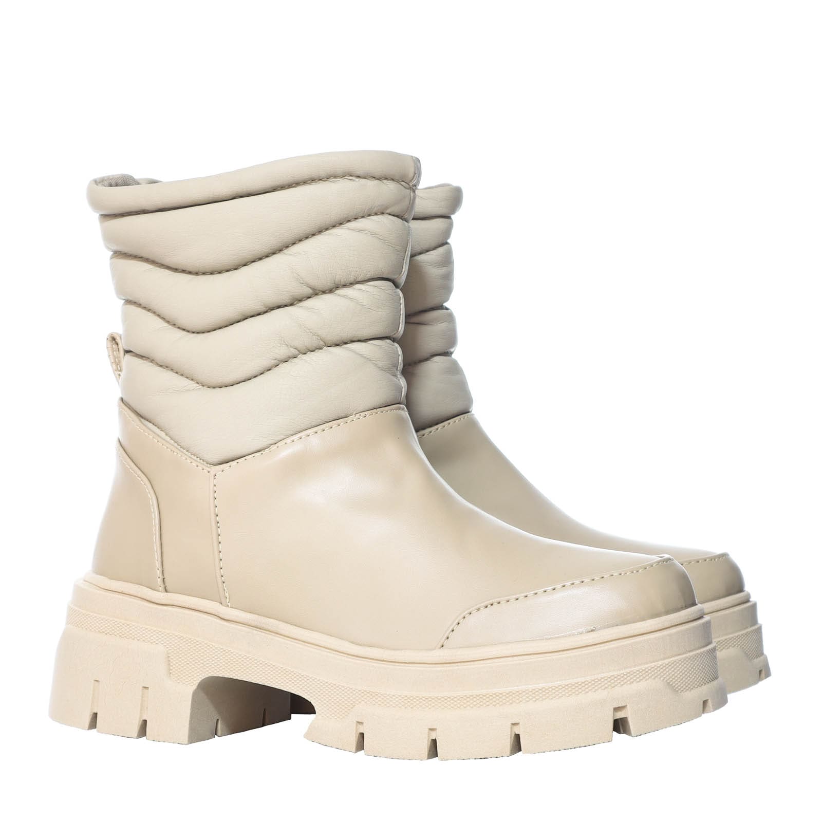 Bota beige para mujer 1952-Z227