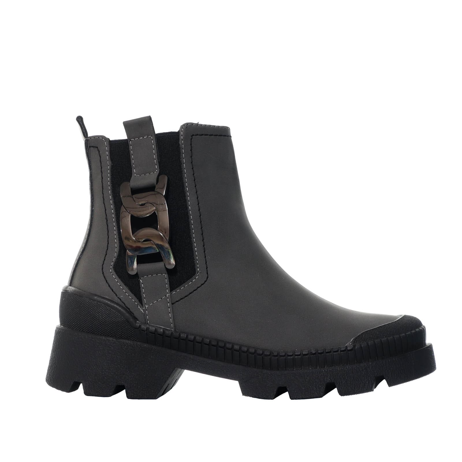 Botin gris para mujer 651-Z96