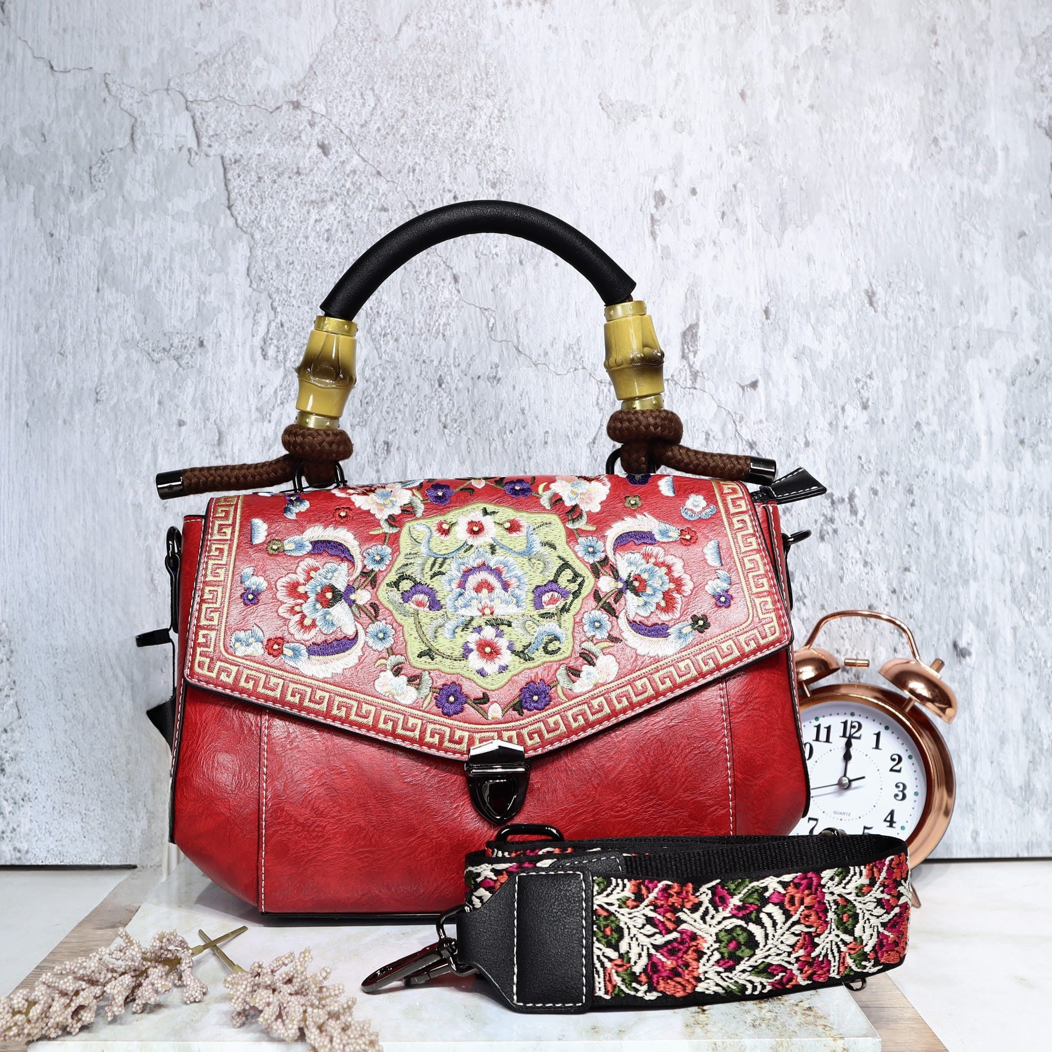 Bolso para mujer BOLZ8773 ROJO