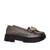 Mocasin plomo para mujer 266-Z284
