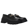 Mocasin negro x negro para mujer 6049-Z593
