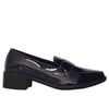 Mocasin azul charol para mujer BOOS-Z223