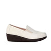 Mocasin talco cuero para mujer H-JANA