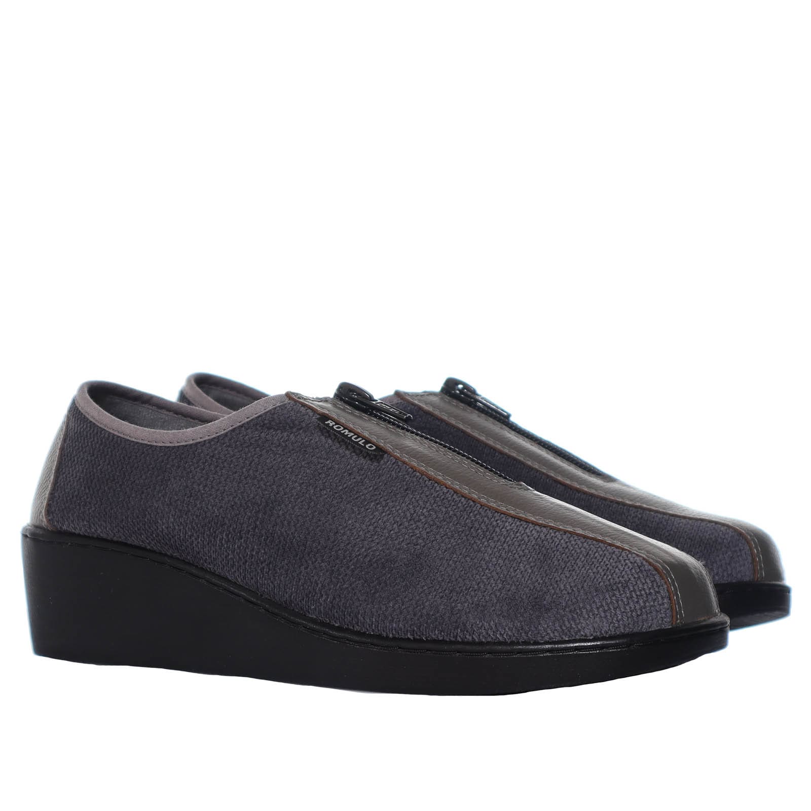 Mocasin gris para mujer RO3168
