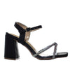 Sandalia tacon negro para mujer 1604-Z562