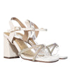 Sandalia tacon talco para mujer 1604-Z562