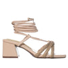 Sandalia tacon nude para mujer 1608-Z562