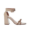 Sandalia tacon champaña para mujer 2587-Z148