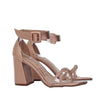 Sandalia tacon oro rosa para mujer 2587-Z148