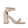 Sandalia tacon talco x plata para mujer 2587-Z148