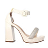 Sandalia tacon talco para mujer 2594-Z148