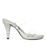 Sandalia tacon talco para mujer 2627-Z148
